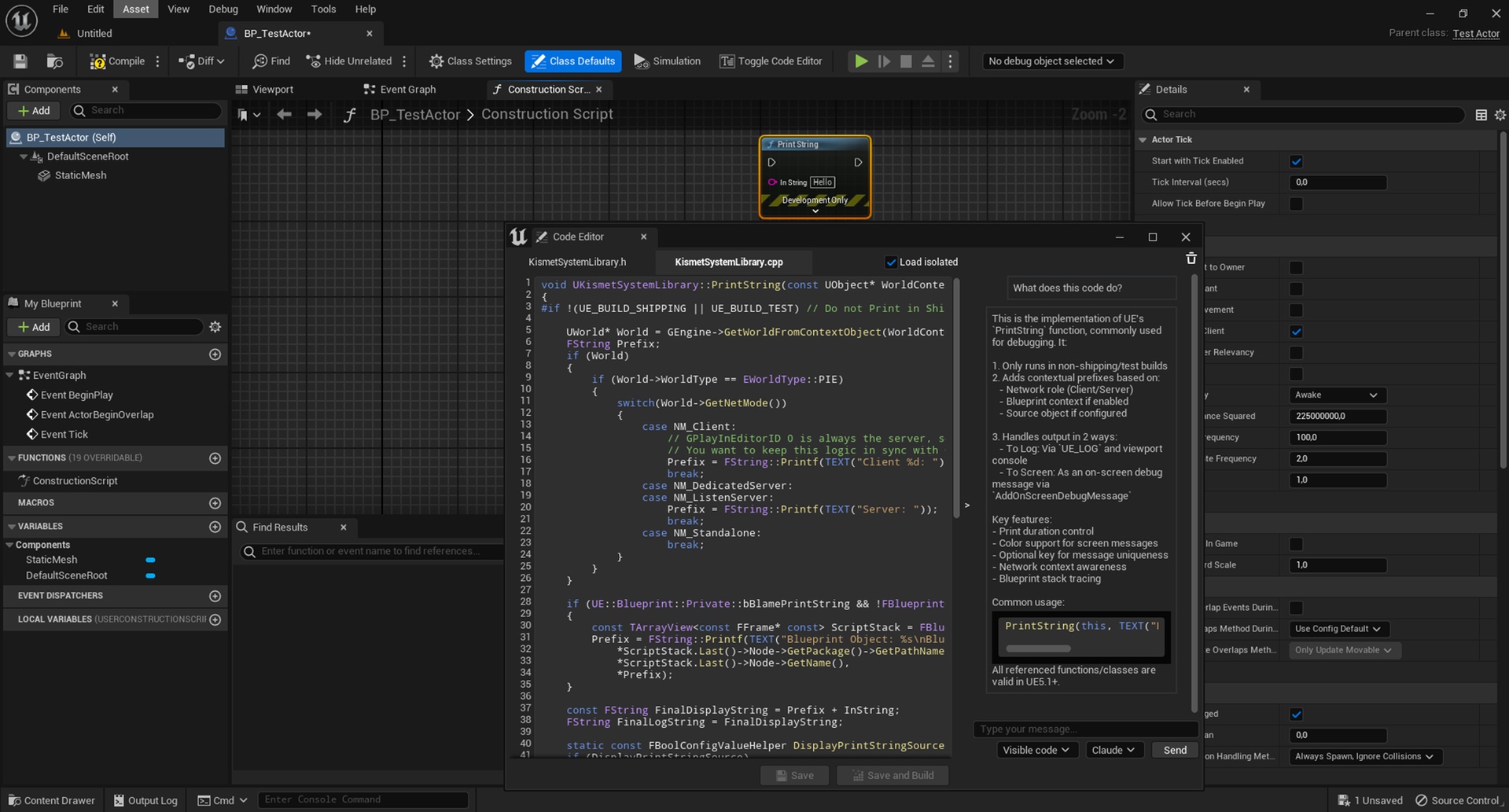 Media 1 for listing AI Node Code Editor - Copilot for Claude and ChatGPT LLMs
