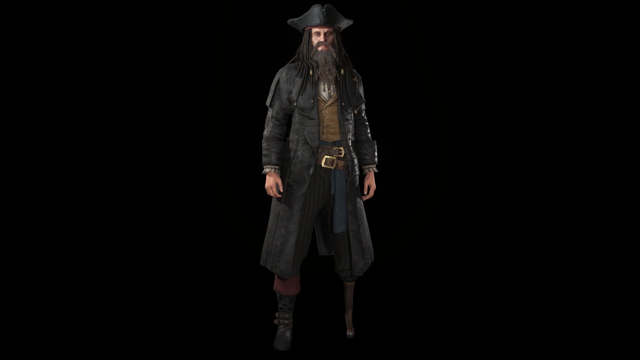 Media 1 for listing Pirate (Var. 2) PBR Game Ready