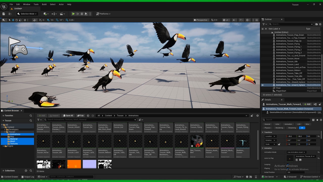 Media 1 for listing Toucan Bird