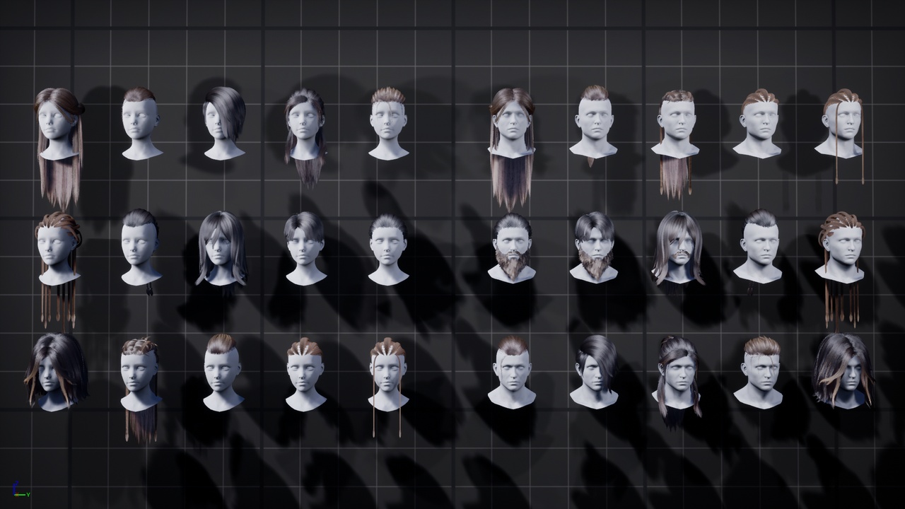 Media 1 for listing G2: Hair Card Collection 05