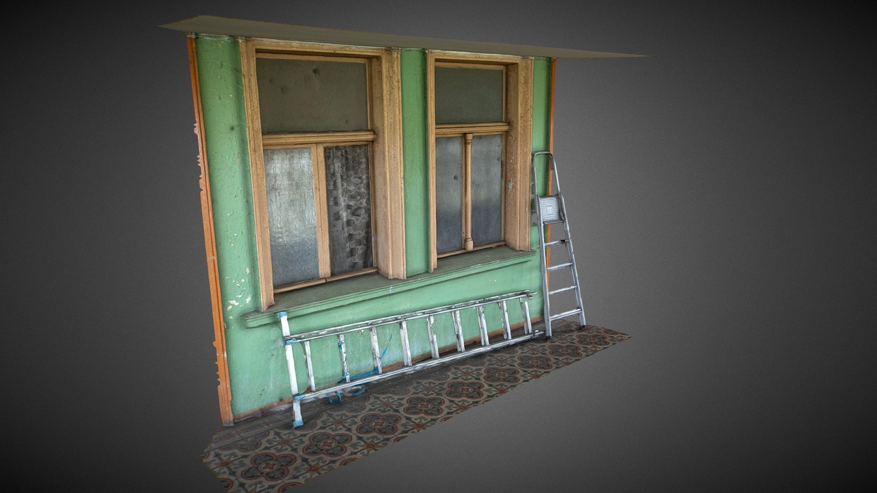 Media 1 for listing Old German house porch [internal]