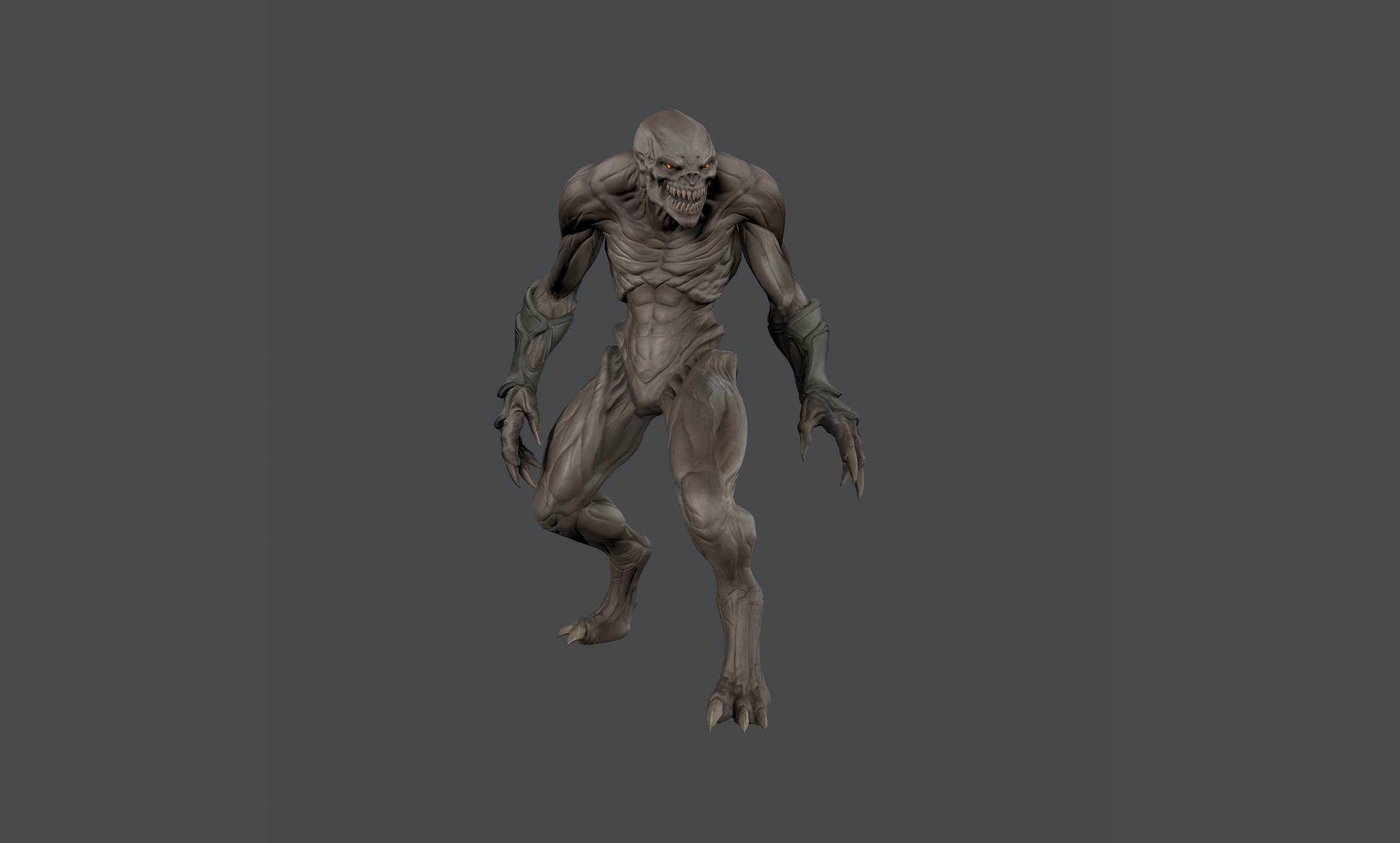 Media 1 for listing Alien Leaper – Sci-Fi Enemy Character (Rigged, Low Poly, Game-Ready)