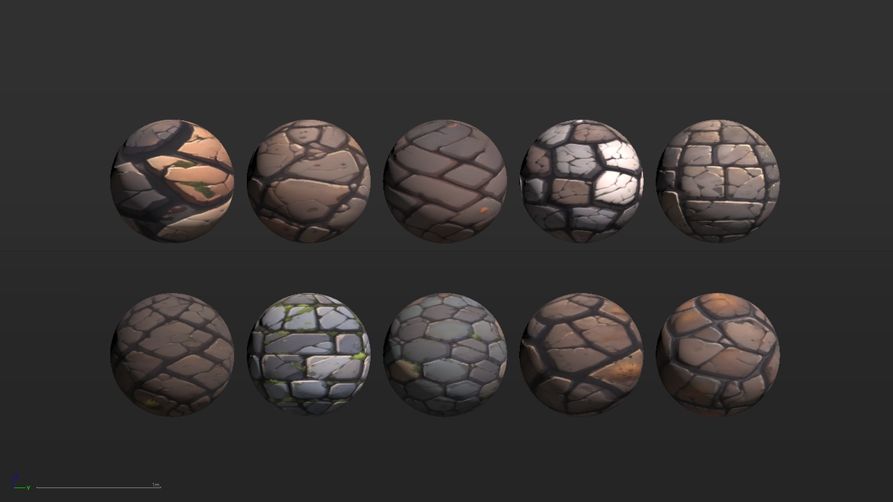 Media 1 for listing Stylized Textures - Vol 78 - Pavement