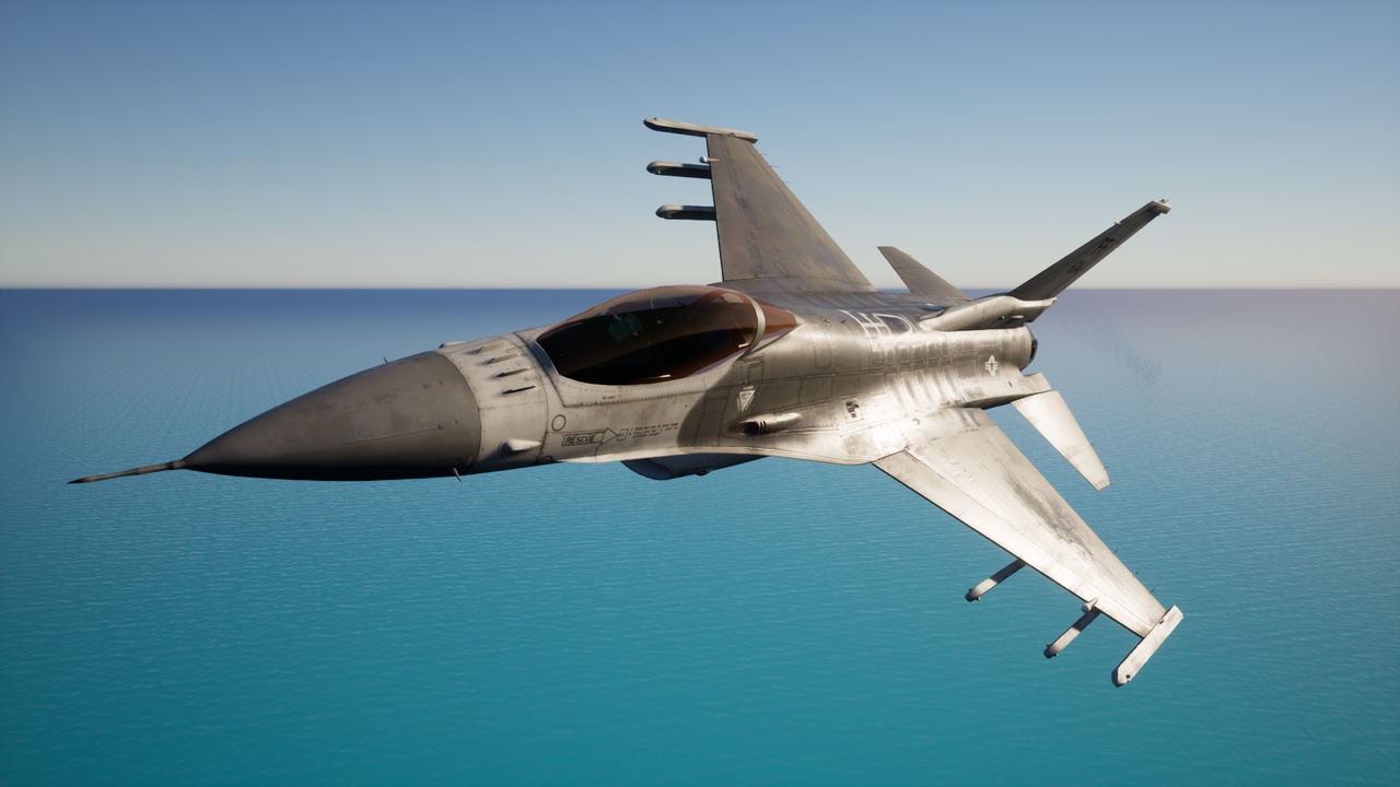 Media 1 for listing F16 Falcon Aircraft
