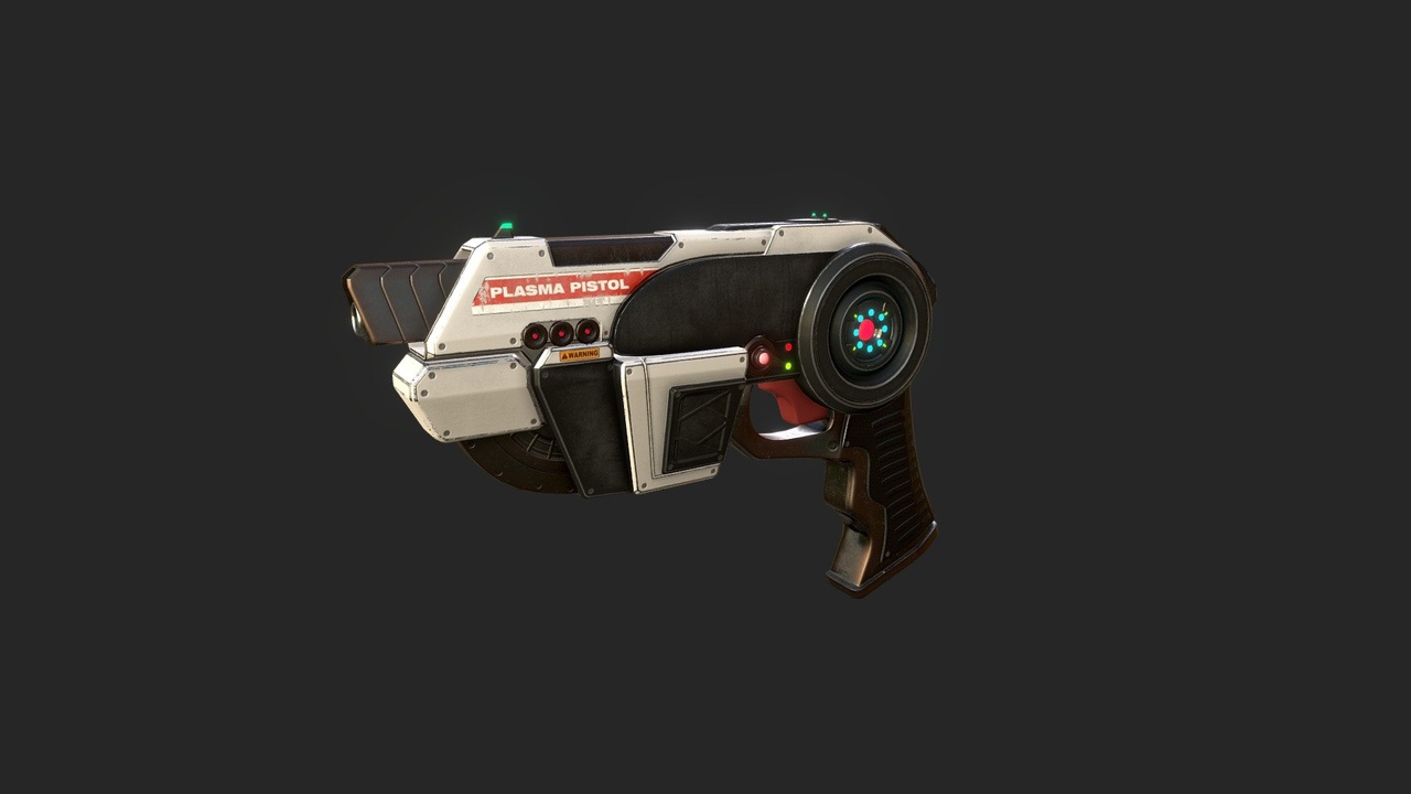 Media 1 for listing Sci-Fi Plasma Pistol