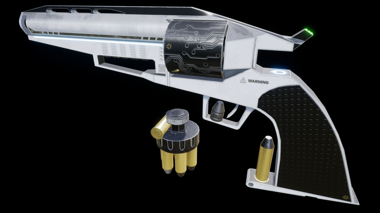 Media 1 for listing Animated Electric Revolver
