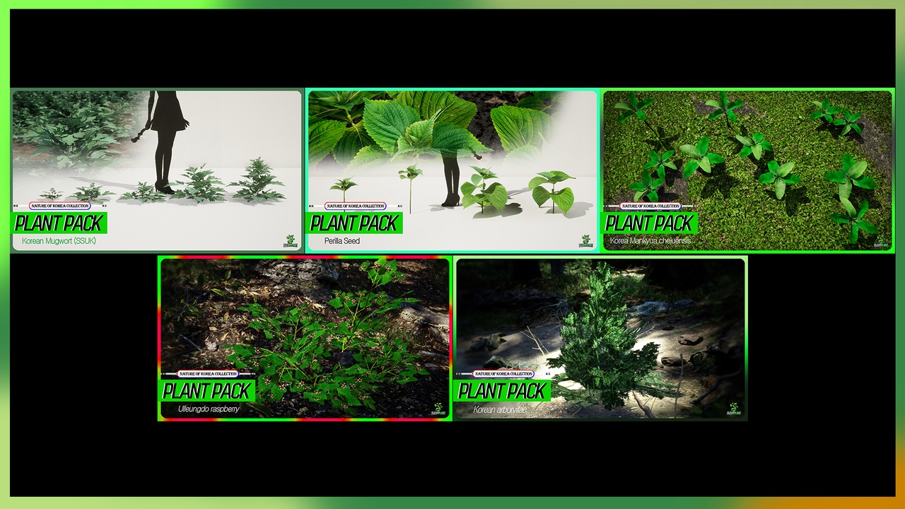 Media 1 for listing MEGA PLANT PACK - 15 Global Grass Pack 01
