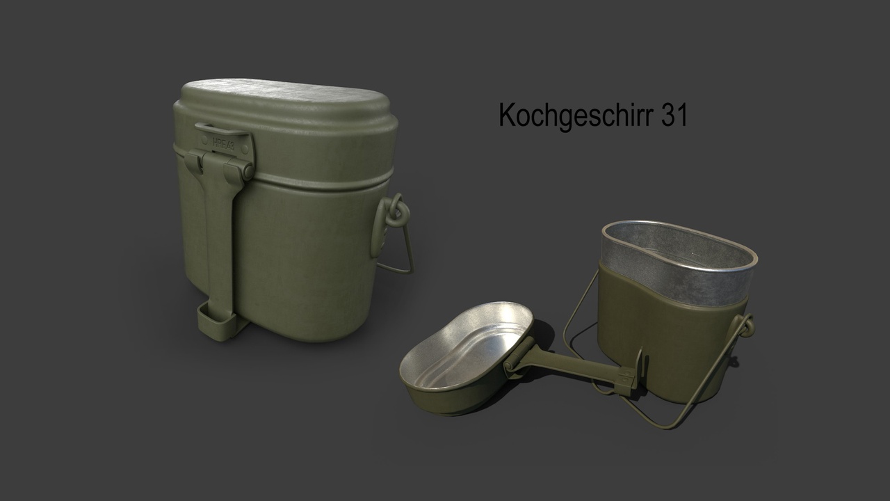 Media 1 for listing German Wehrmacht Kochgeschirr 31