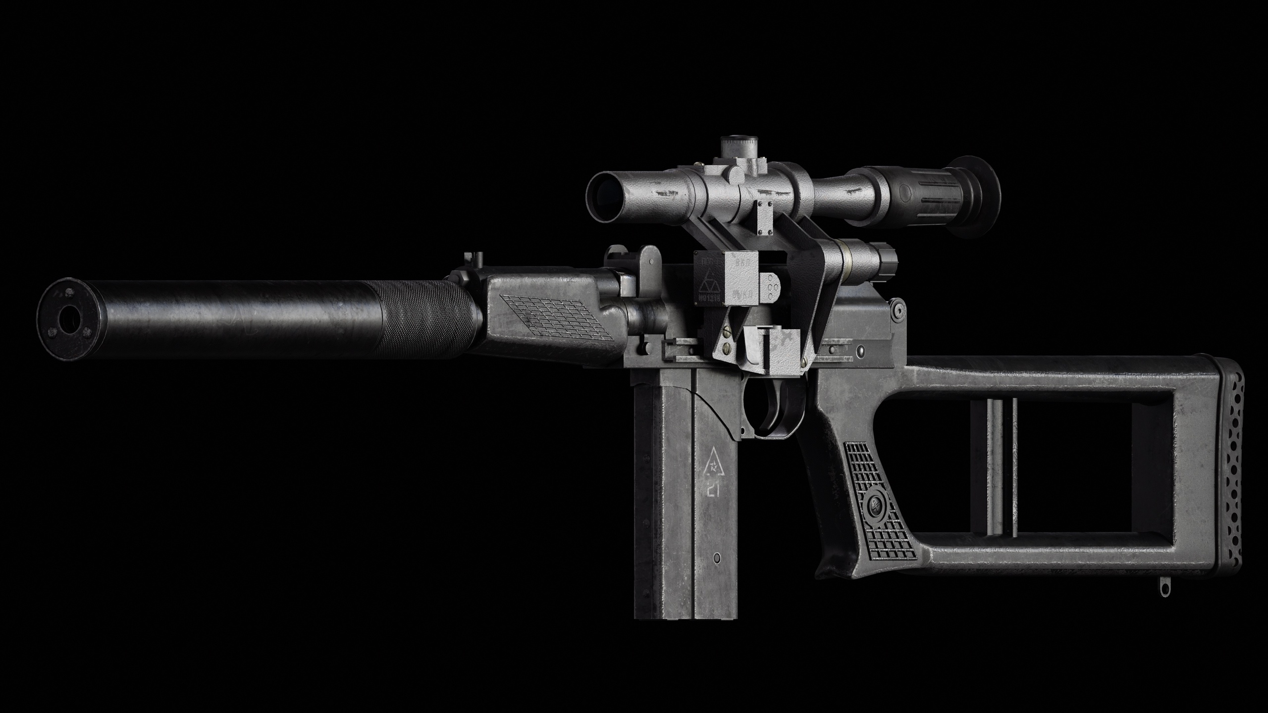 Media 1 for listing Special Operations Tactical Marksman Rifle Game Ready PBR  VSK-94 sniper rifle