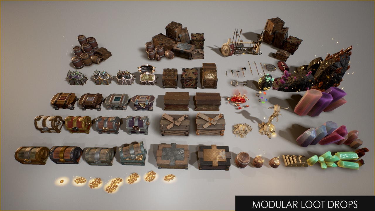Media 1 for listing Modular Loot Drops