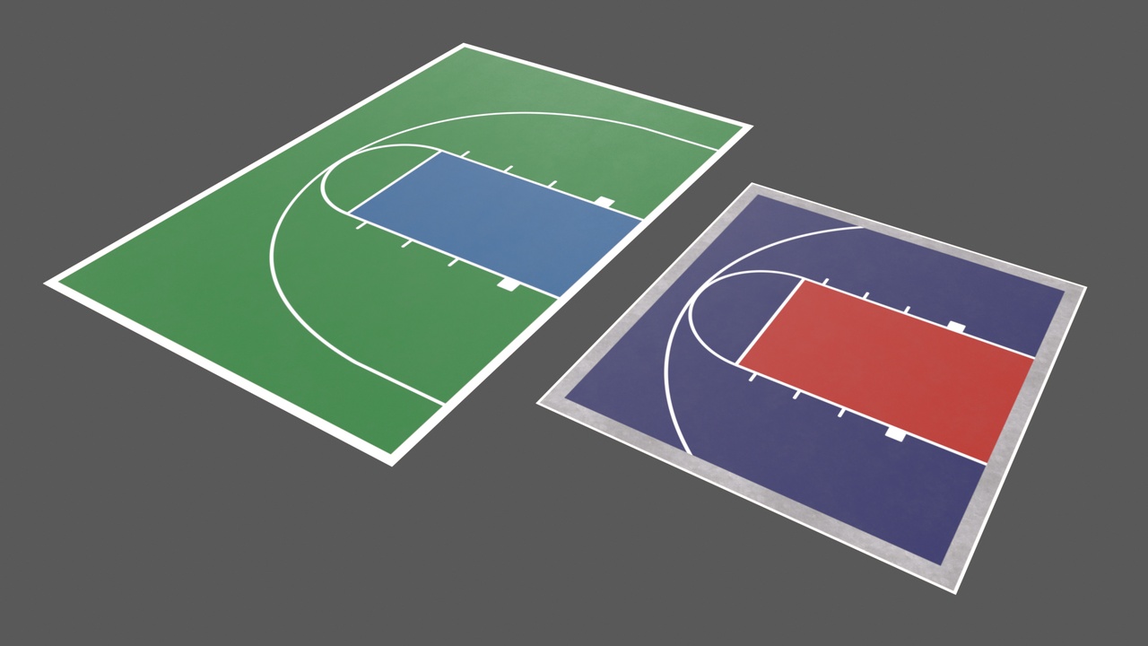 Media 1 for listing Mini Basketball Court Floor PBR