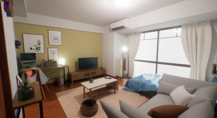 ♦♨アインシュタイン♨♥飛葉-Studioの無月 Japanese Studio Apartment 1 - Single Woman's Apartment | Fab
