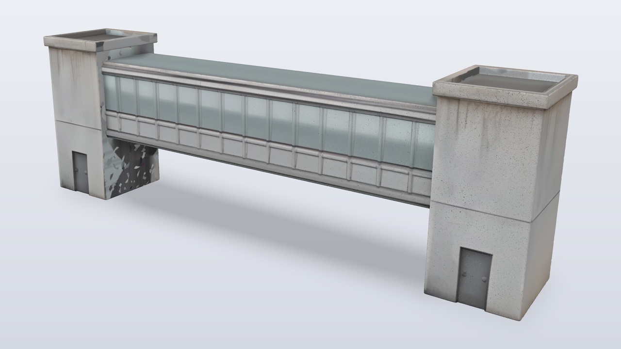 Media 1 for listing Transit Service Bridge With Concrete Towers