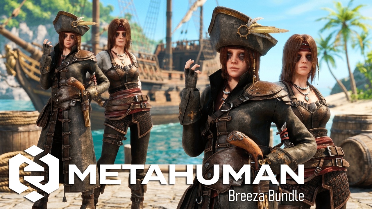 Media 1 for listing MHC: Breeza Bundle | MetaHuman