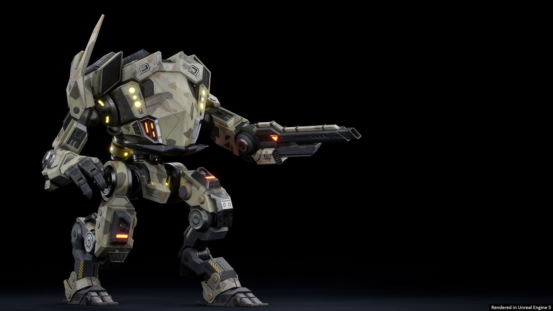 Media 1 for listing Animated Battle Mech 01