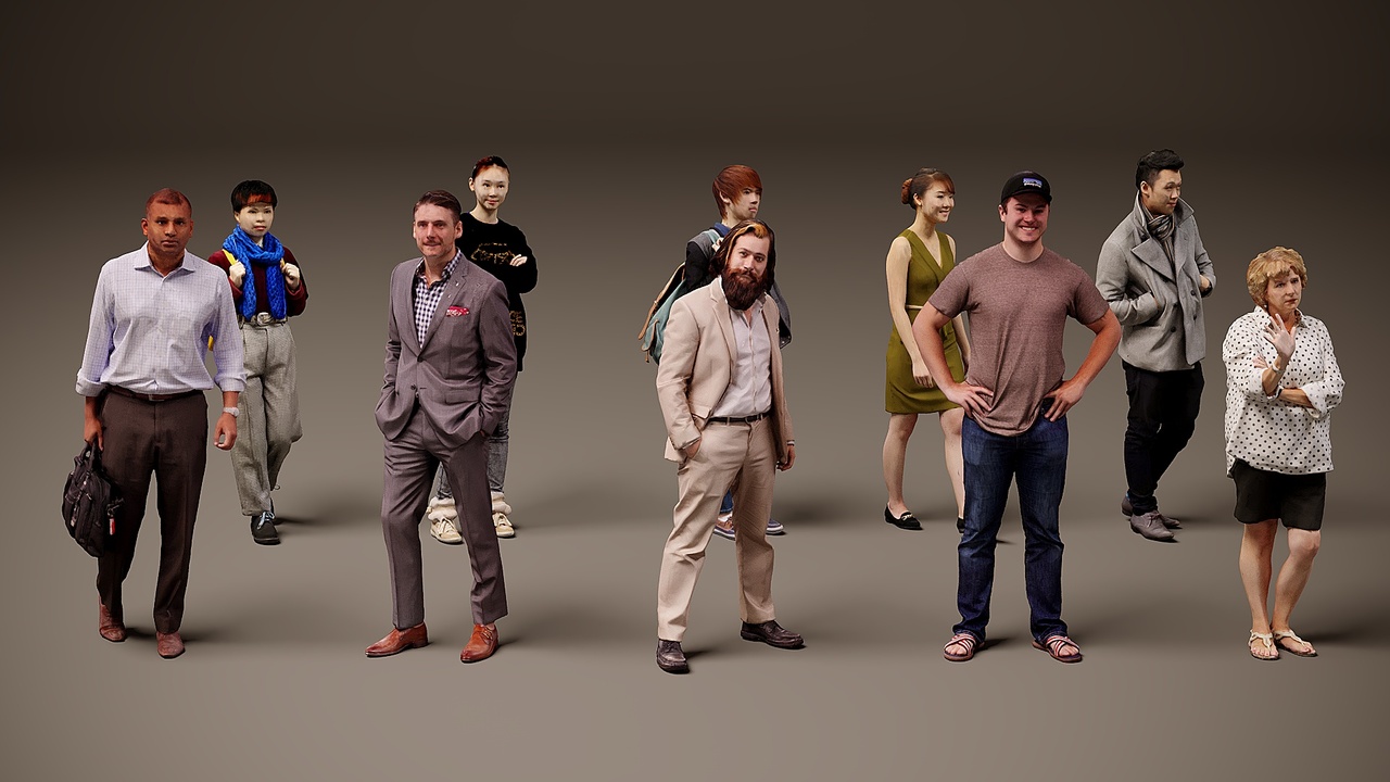 Media 1 for listing Collection of people x 10 10