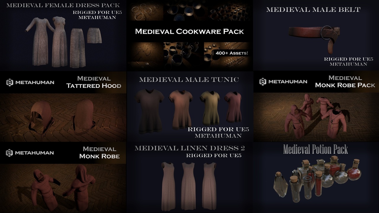 Media 1 for listing Medieval Mega Collection