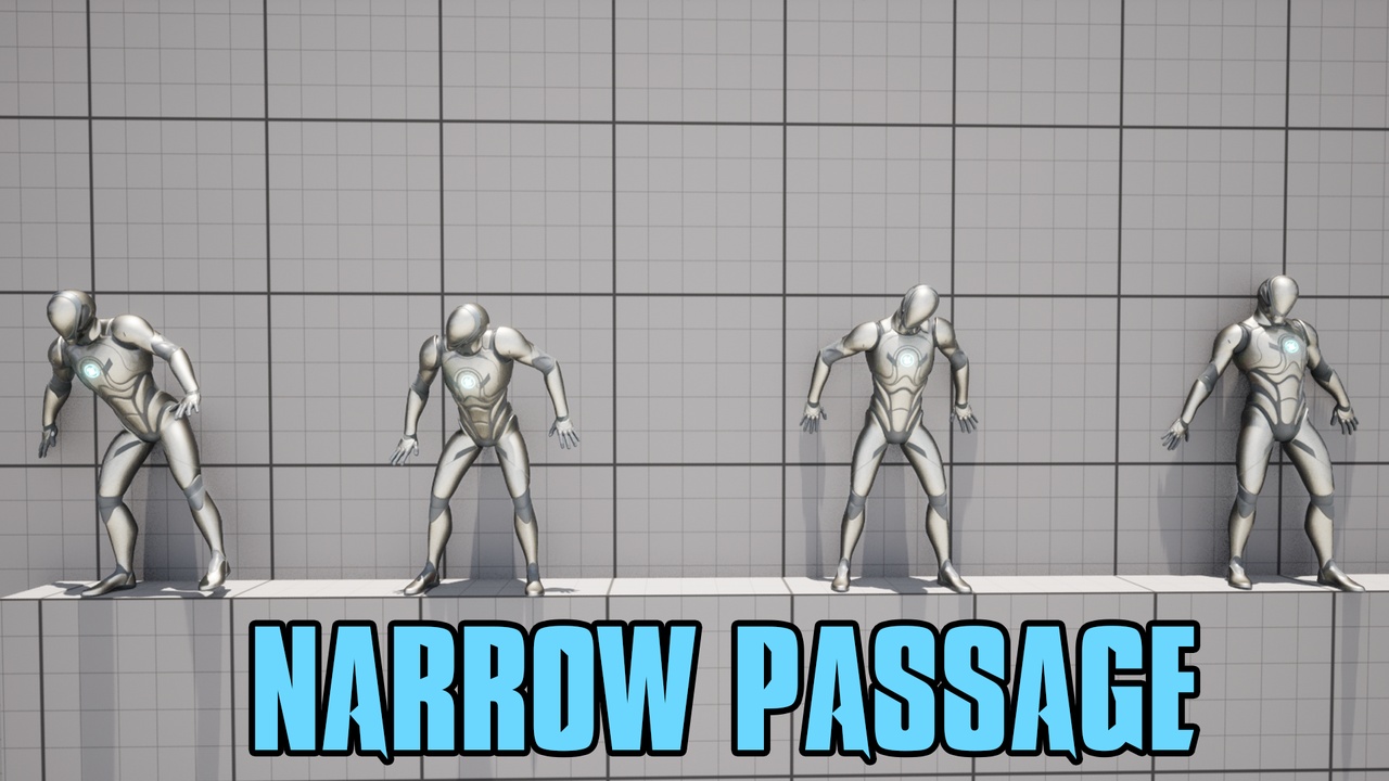 Media 1 for listing Narrow Passage Anim Set