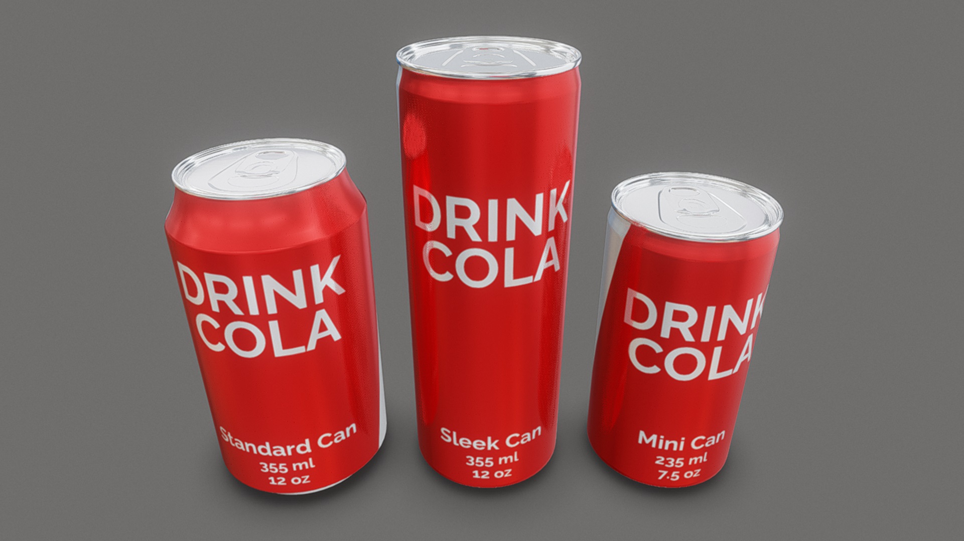 Cans - Classic Standard, Sleek and Mini | Fab