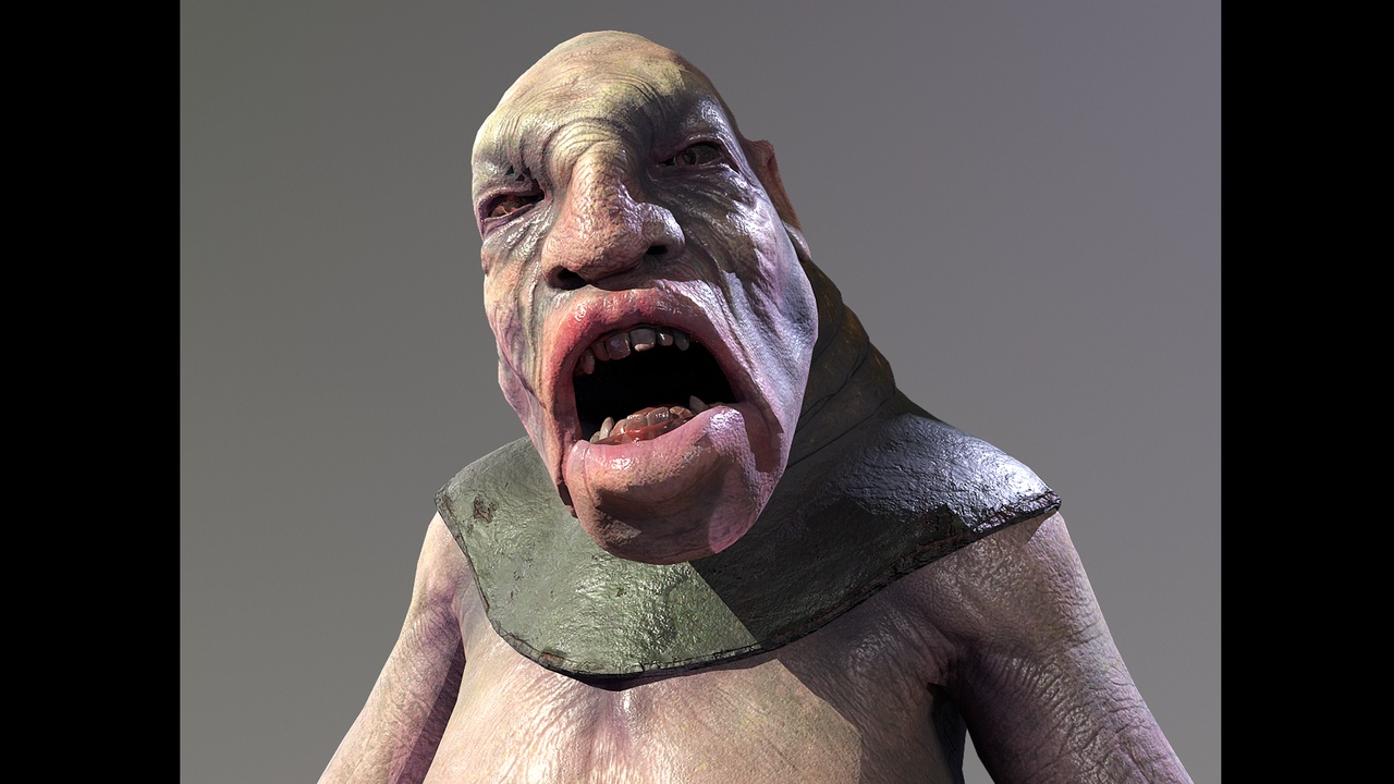 Media 1 for listing Troll Game Ready Character