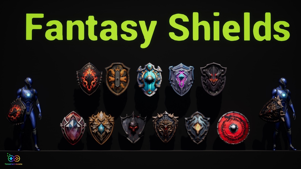 Media 1 for listing Fantasy Shields