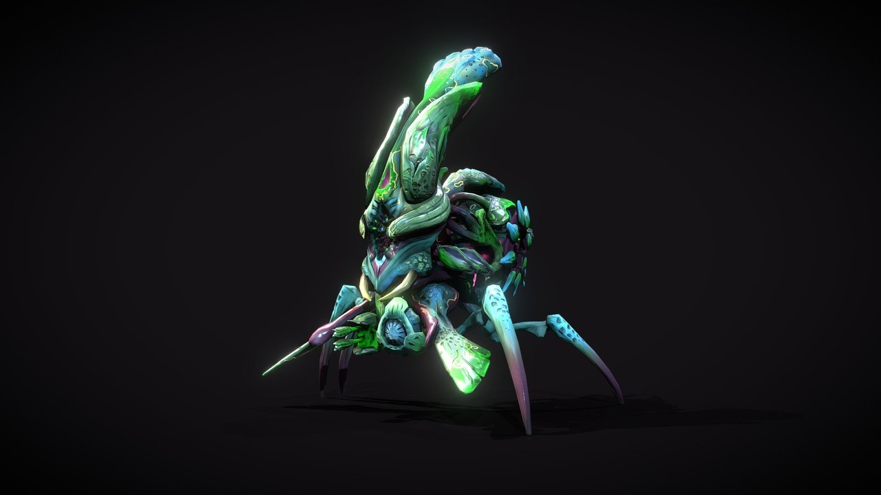 Media 1 for listing Orchid Drone V0 - Full Animation Set