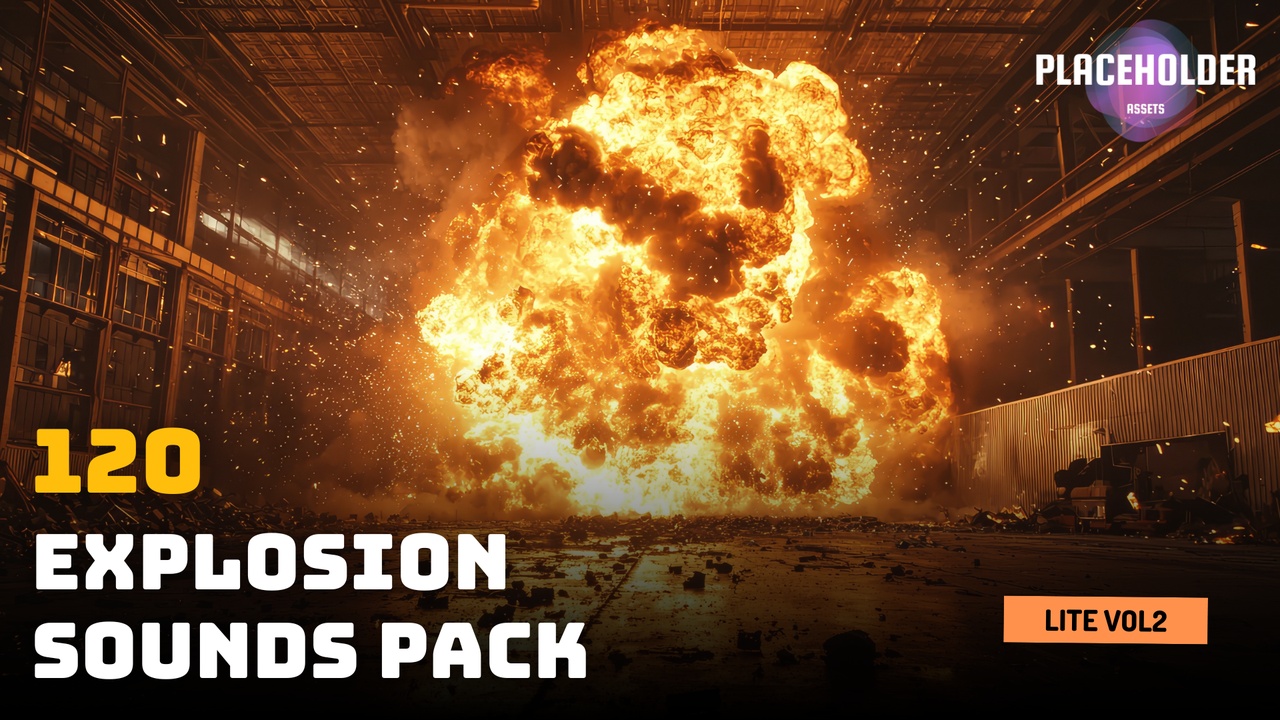 Media 1 for listing Explosion Sounds Pack Volume 2 - Lite Edition