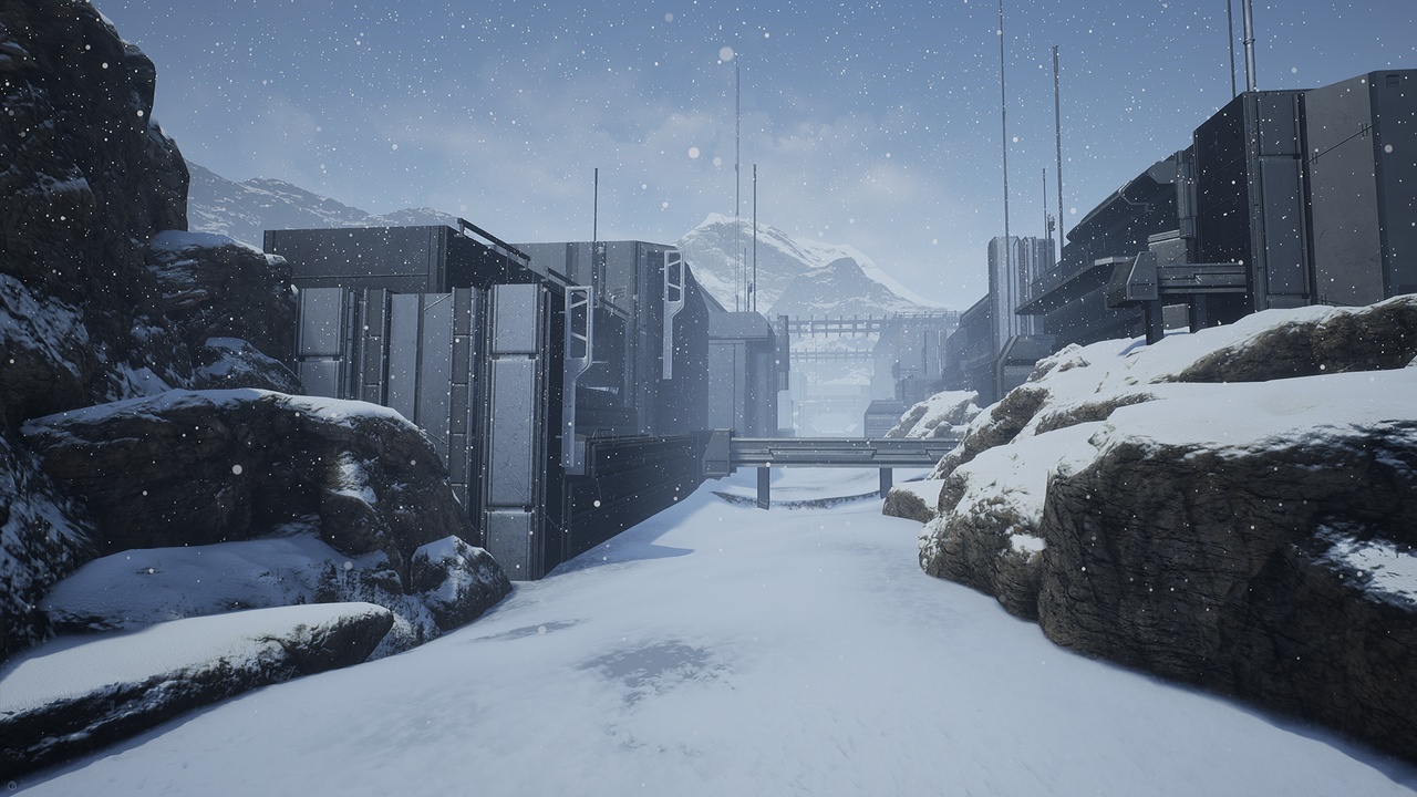 Media 1 for listing Modular Sci-Fi Port Environment