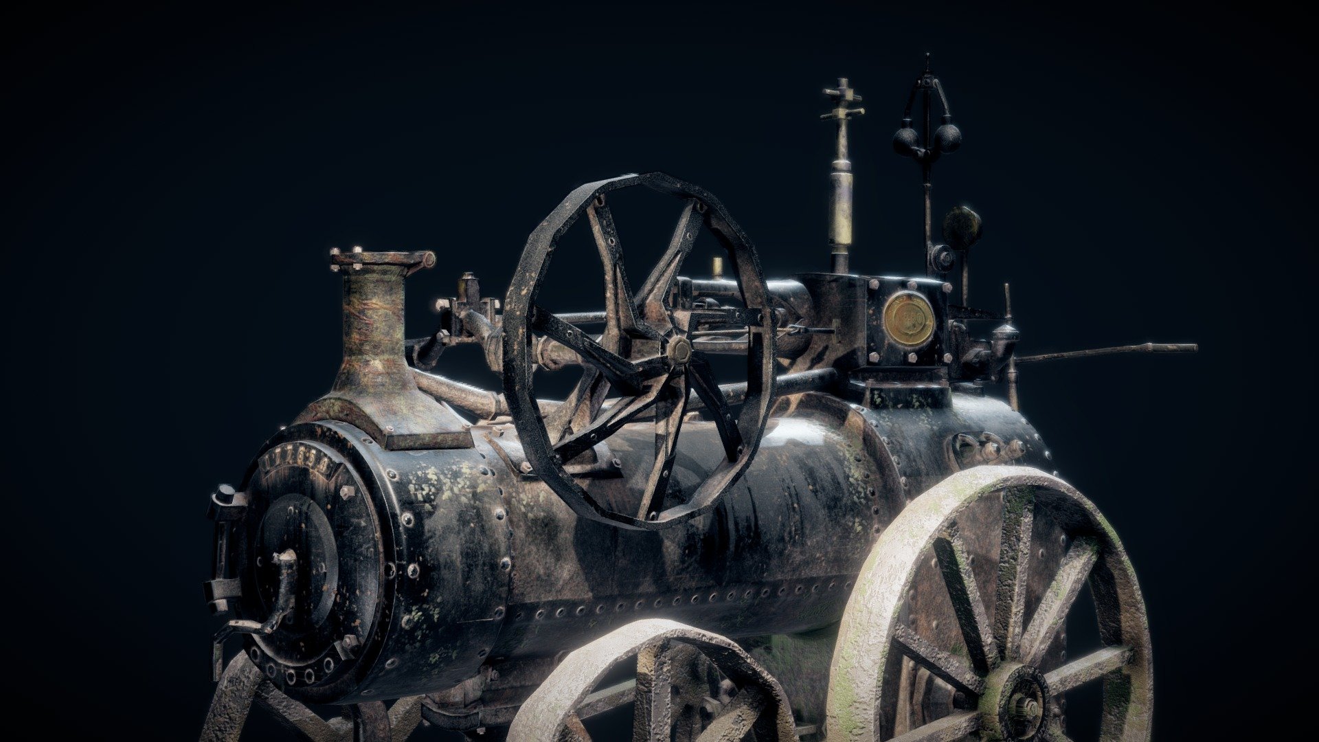 portable steam engine | Fab