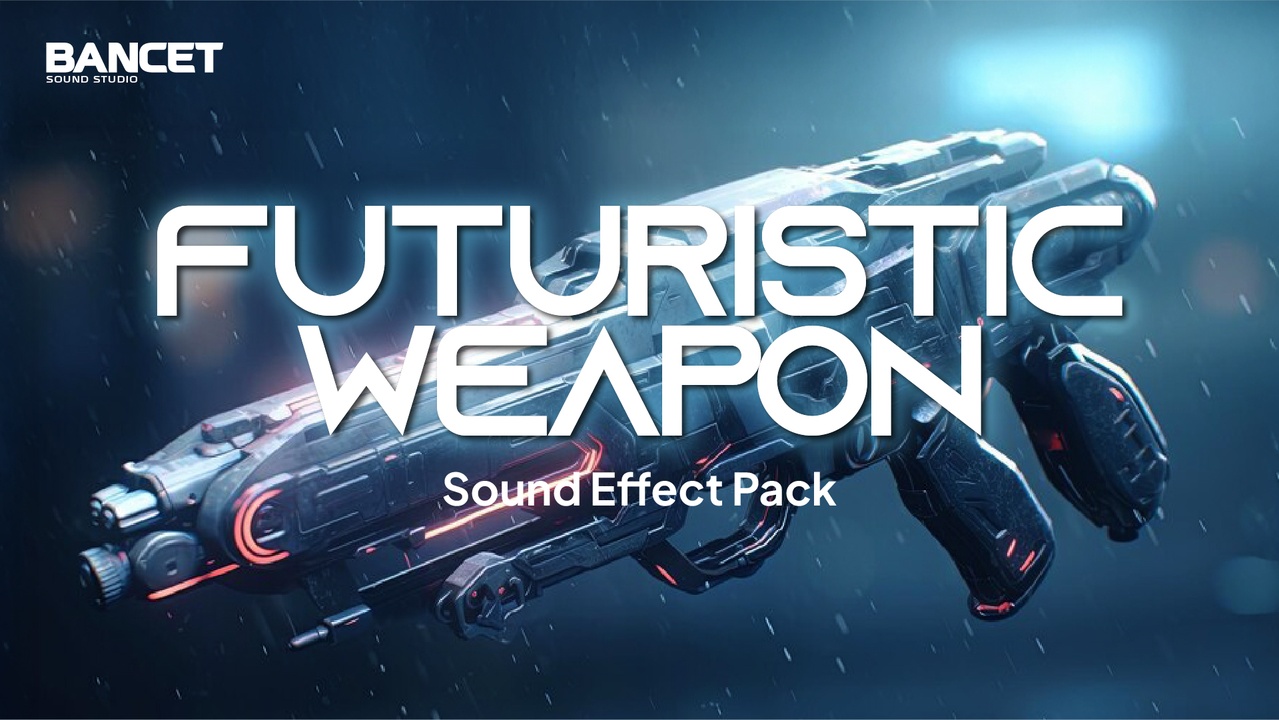 Media 1 for listing Futuristic Weapon Sound Effect Pack