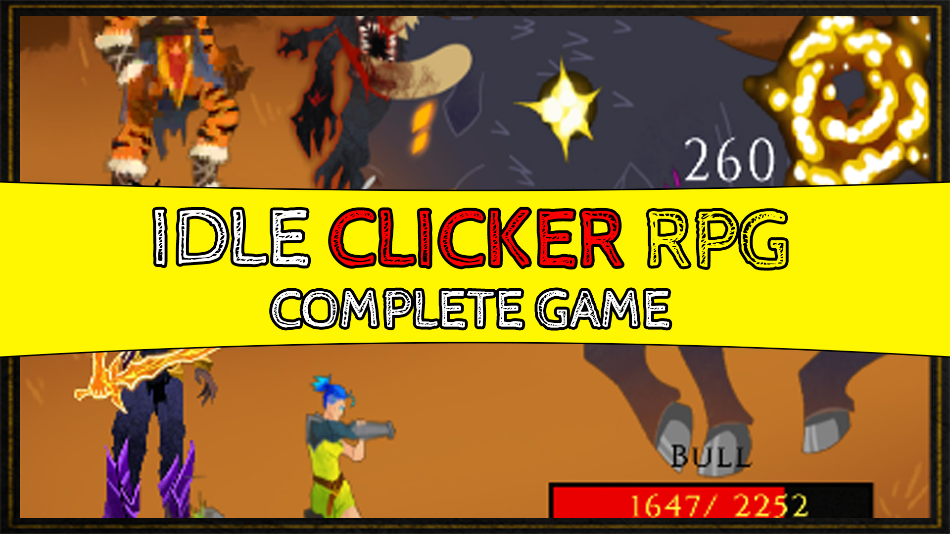 IDLE RPG CLICKER - Complete Game v1.2 (Mobile / PC) | Fab