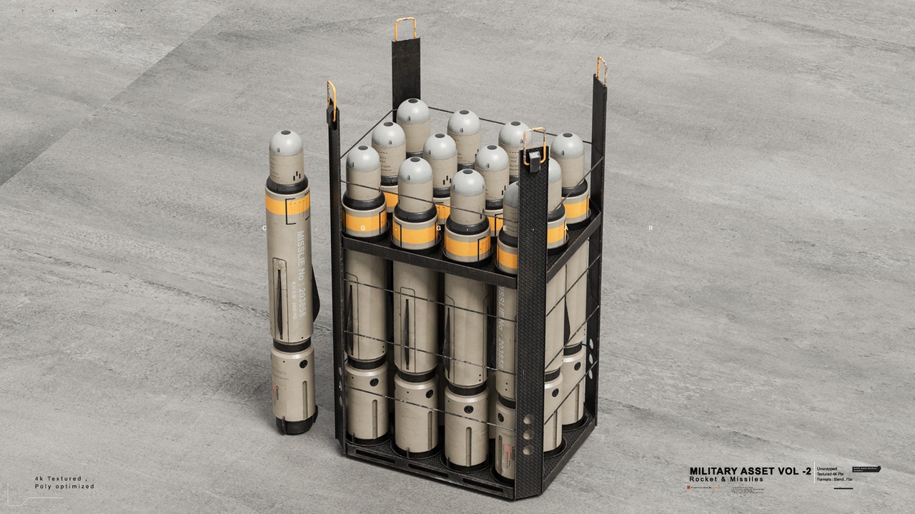 Media 1 for listing MILITARY ASSET(Missiles & Rockets)vol-2