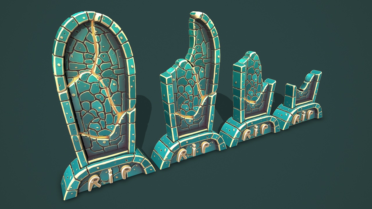 Media 1 for listing Gravestone rounded