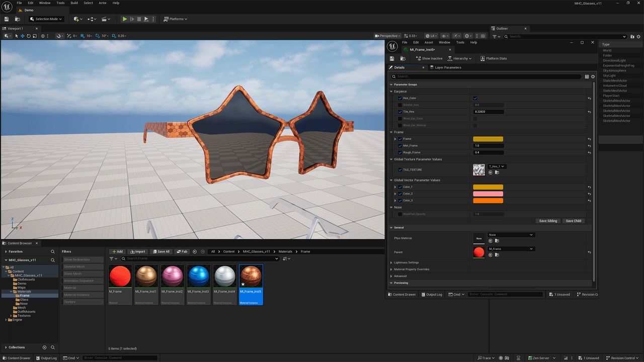 Media 1 for listing MHC Glasses v11
