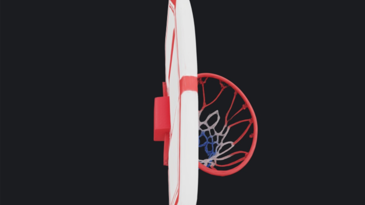 Media 1 for listing Basketball Rim With Backboard 3D Model