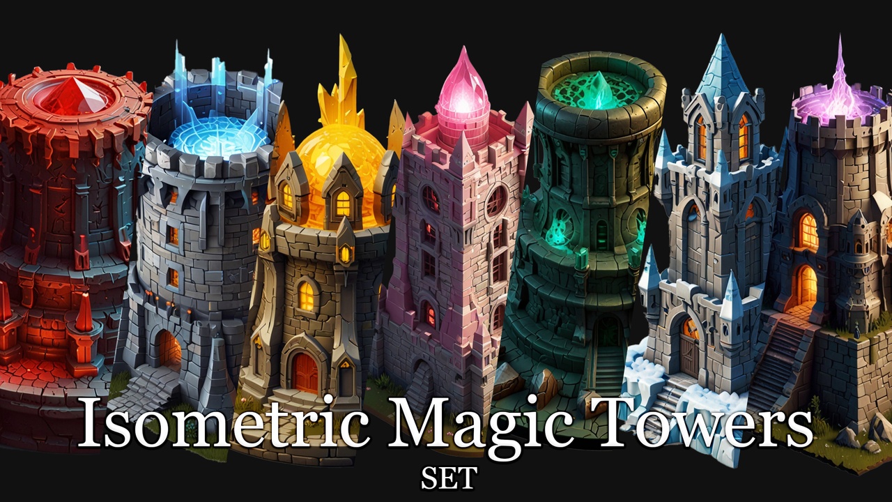 Media 1 for listing Isometric Magic Towers