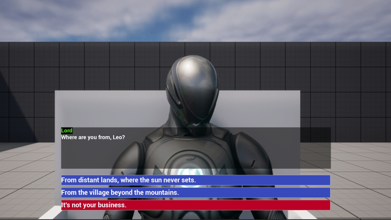 NBDS - Node Based Dialogue System - Multiplayer 제품 등록을 위한 미디어 1개