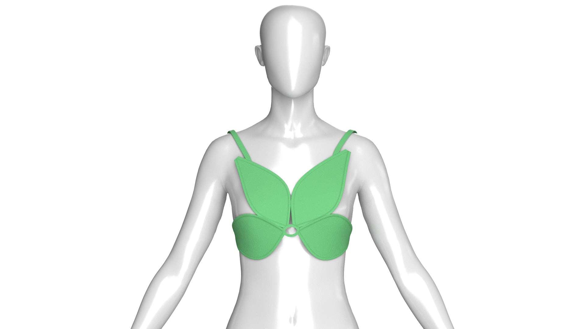 Media 1 for listing Girls Wing Bralette | High Poly