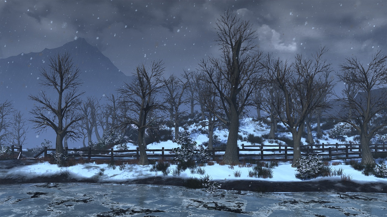 Media 1 for listing Realistic Low Poly Winter Trees 41M