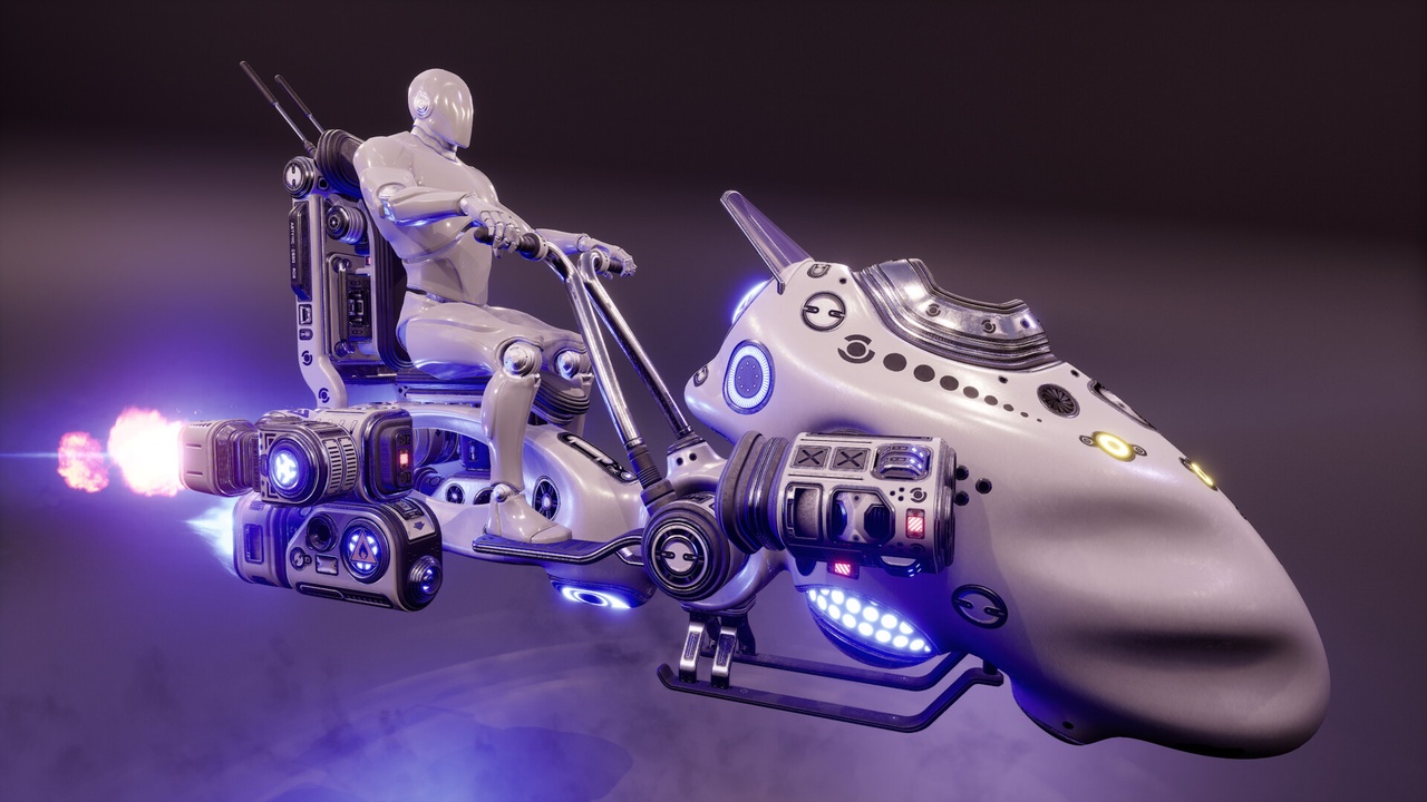 Media 1 for listing SciFi Grasshopper Hover Bike