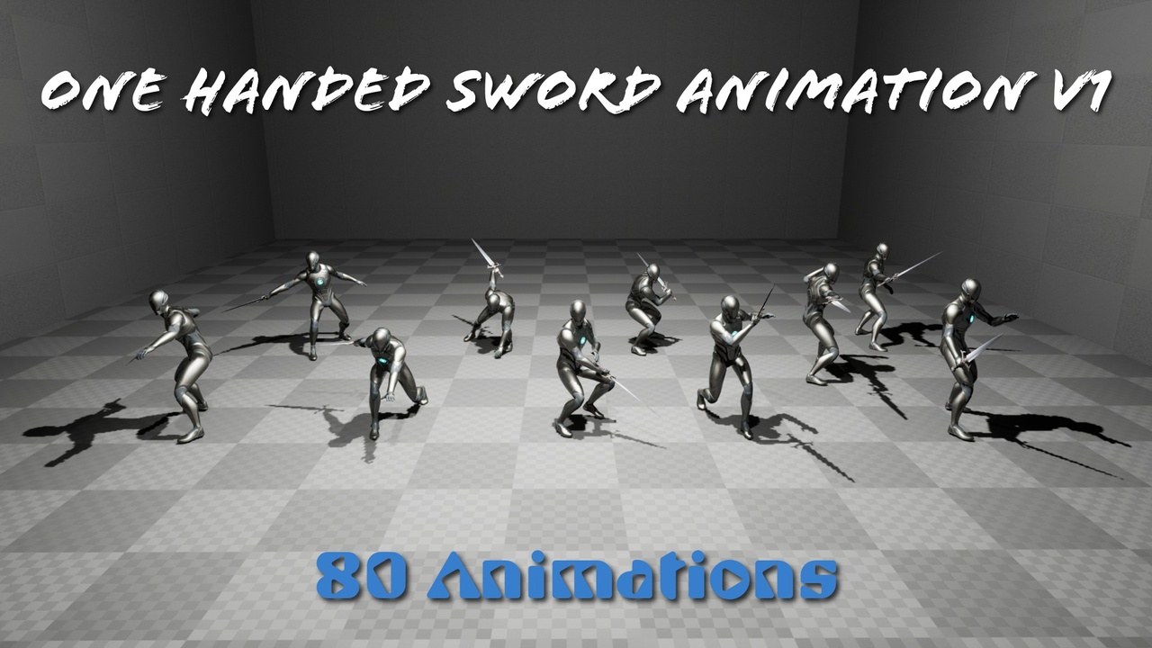 Media 1 for listing One Handed Sword Animation V1