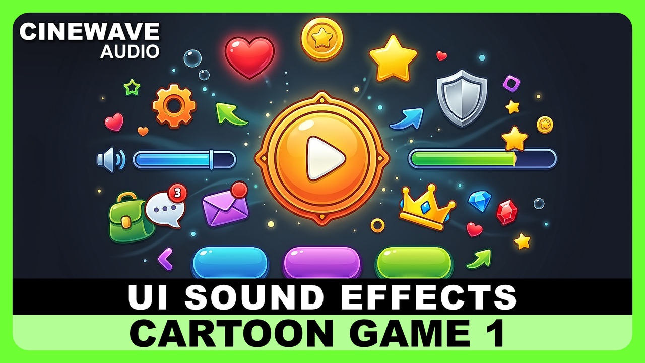 Media 1 for listing Cartoon Game UI Sound Effects 1