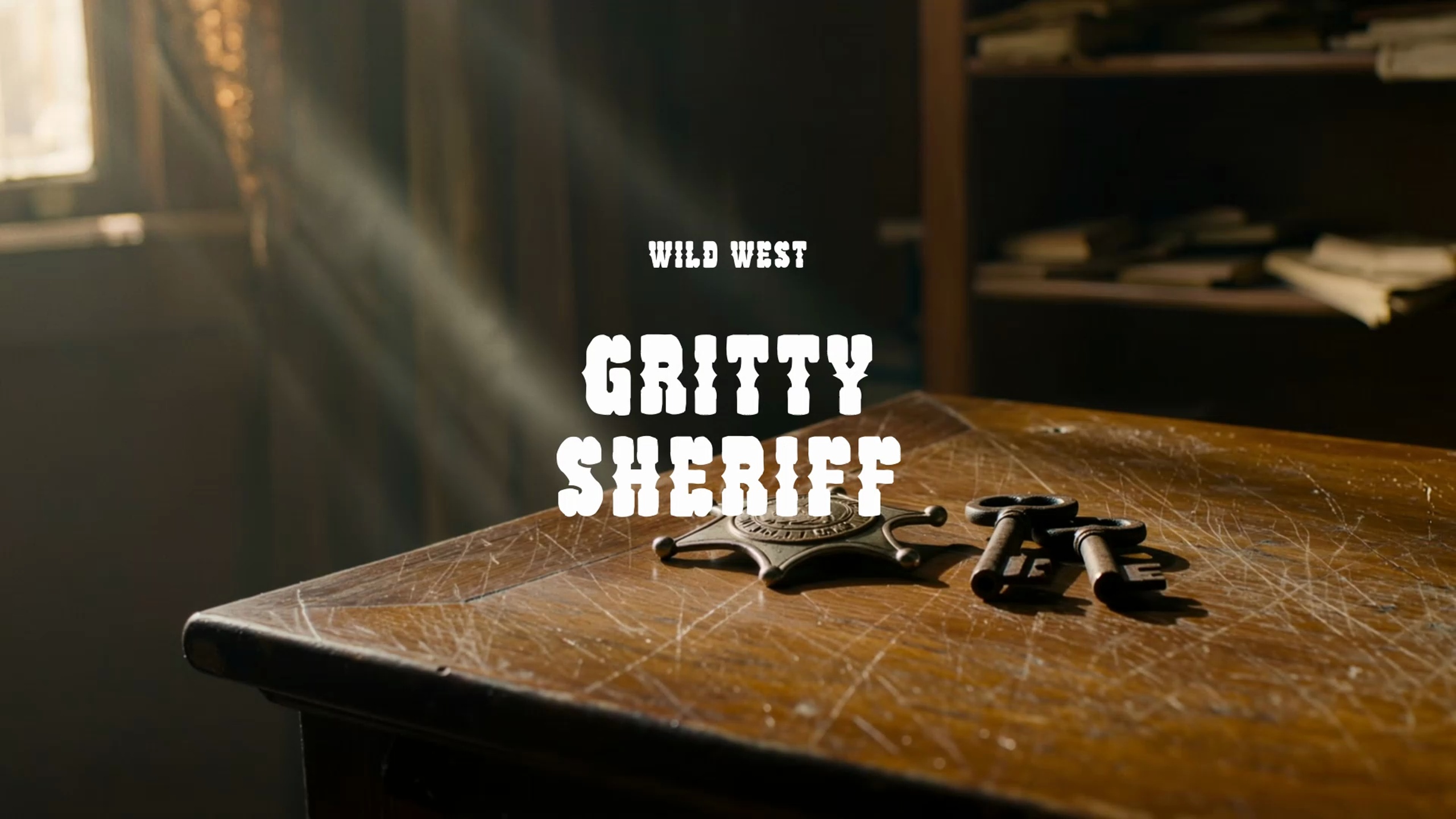 Media 1 for listing Gritty Sheriff / Wild West