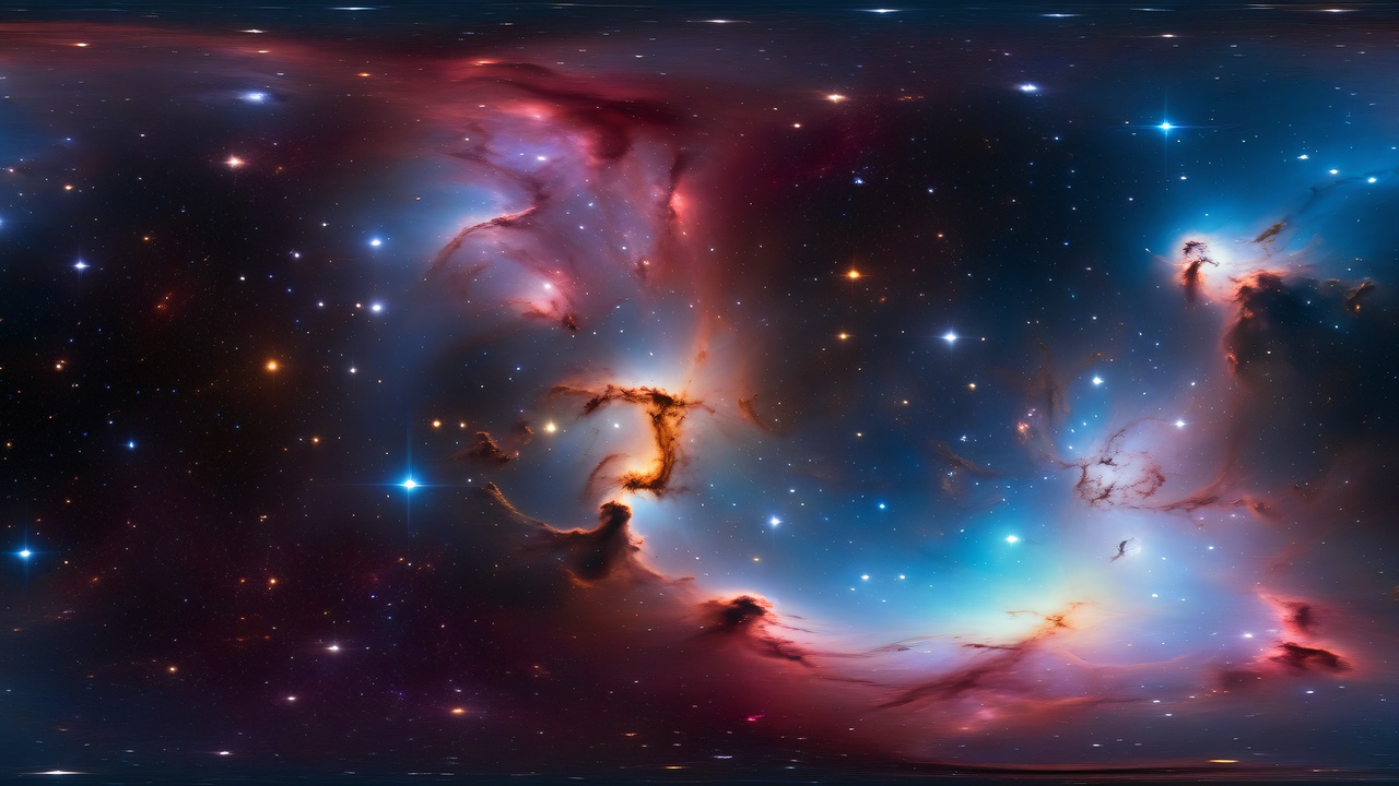 Media 1 for listing 68 HDRI Space Nebula - 8k