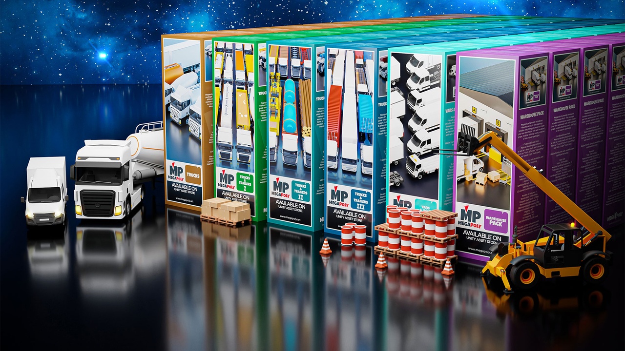 Media 1 for listing Megapoly.Art - Logistics Bundle