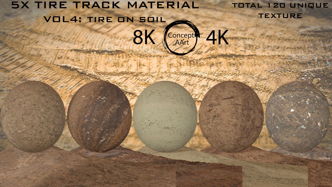 Media 1 for listing TIRE TRACK VOL4:TIRE ON SOIL