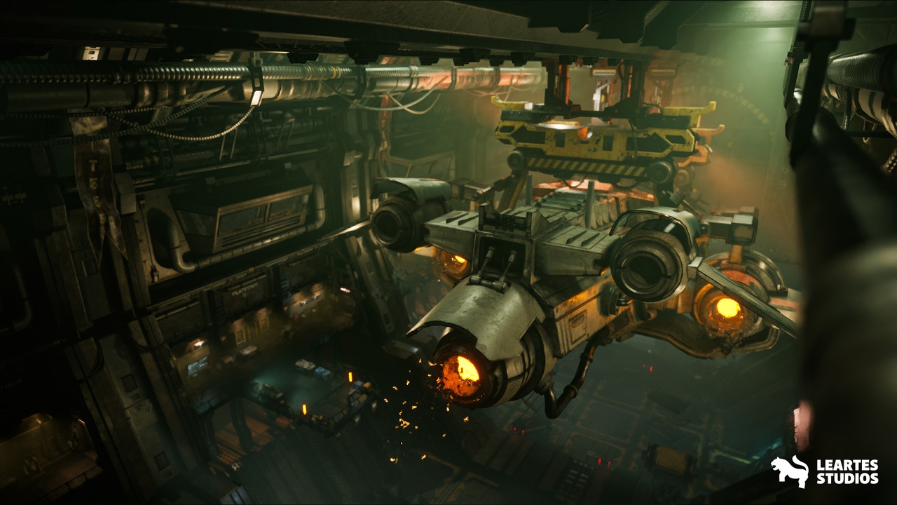 Media 1 for listing Sci-Fi Spaceship Hangar | Futuristic Industrial Dock Environment Pack