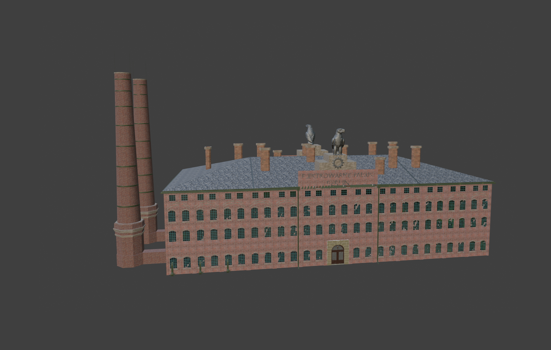 German ww2 industry building | Fab