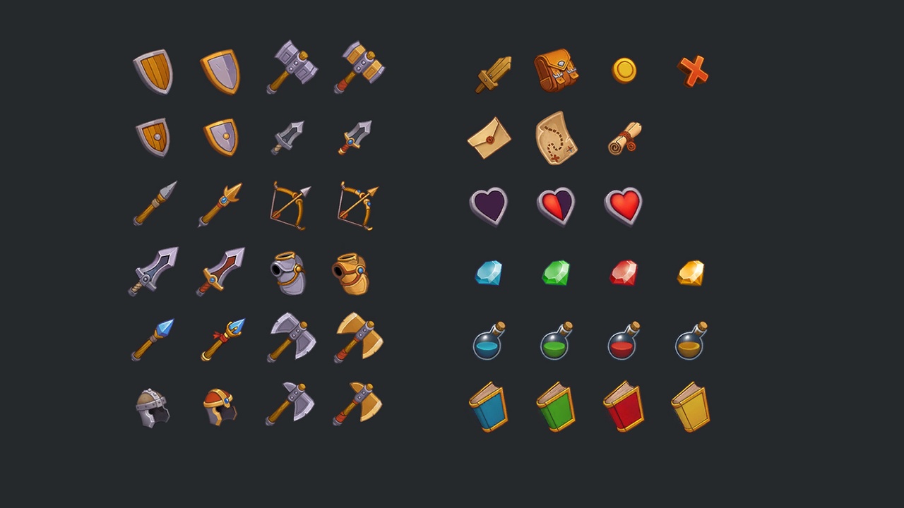 Media 1 for listing Fantasy Icon Pack