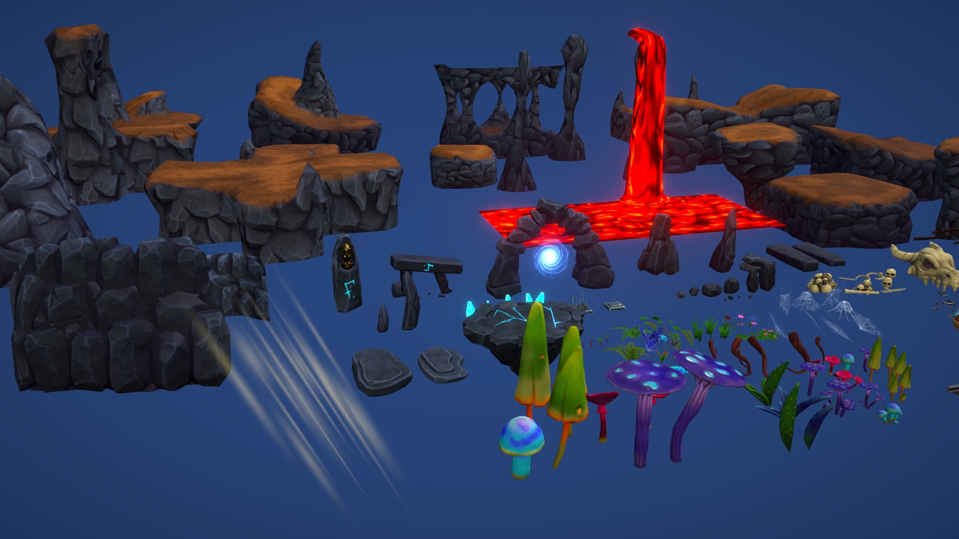 Media 1 for listing Stilized Dungeon